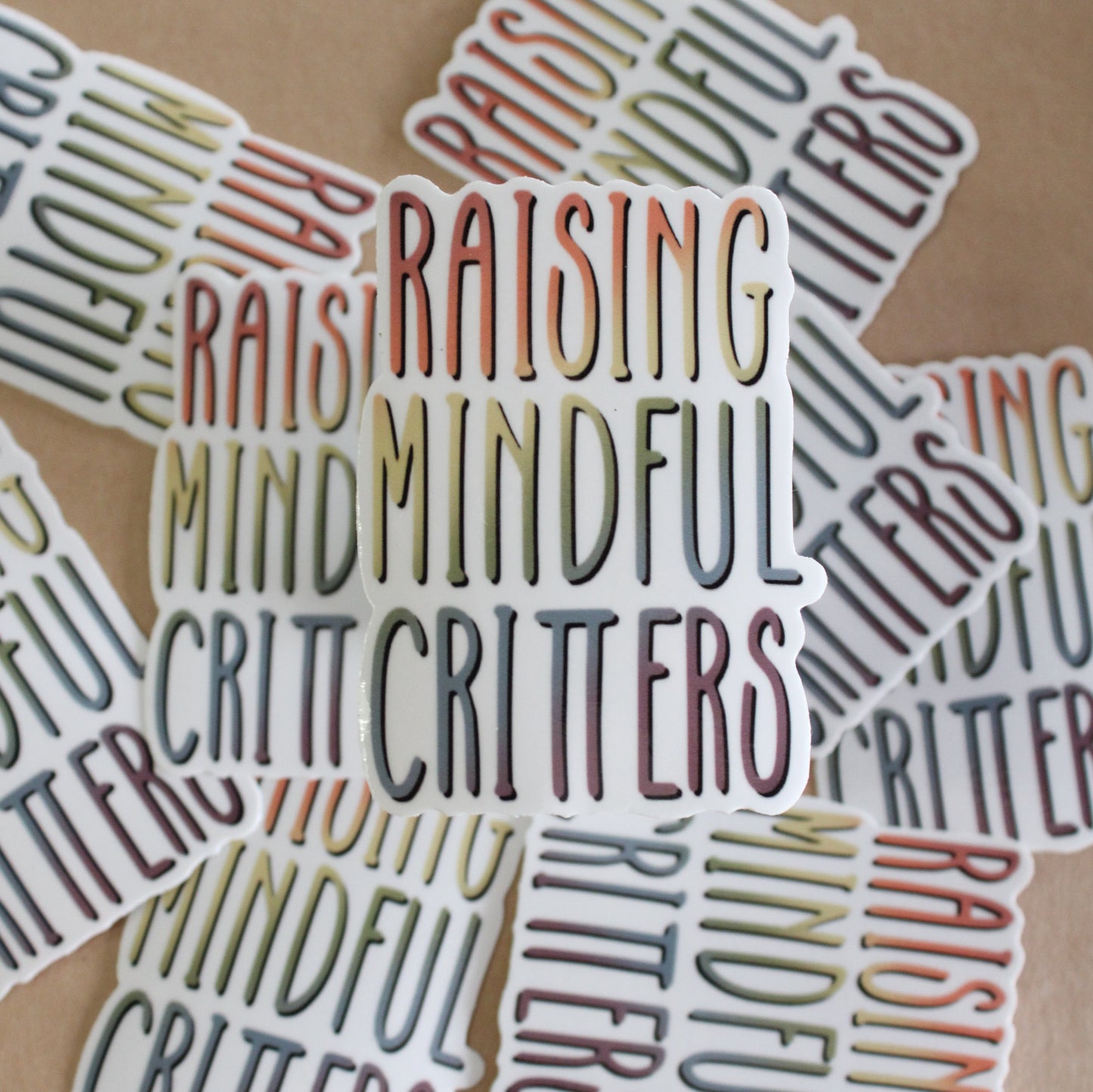 Mindful Critter Quirky Stickers