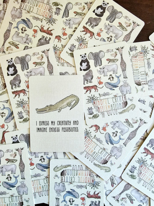 Mindful Critters Affirmation Card Deck