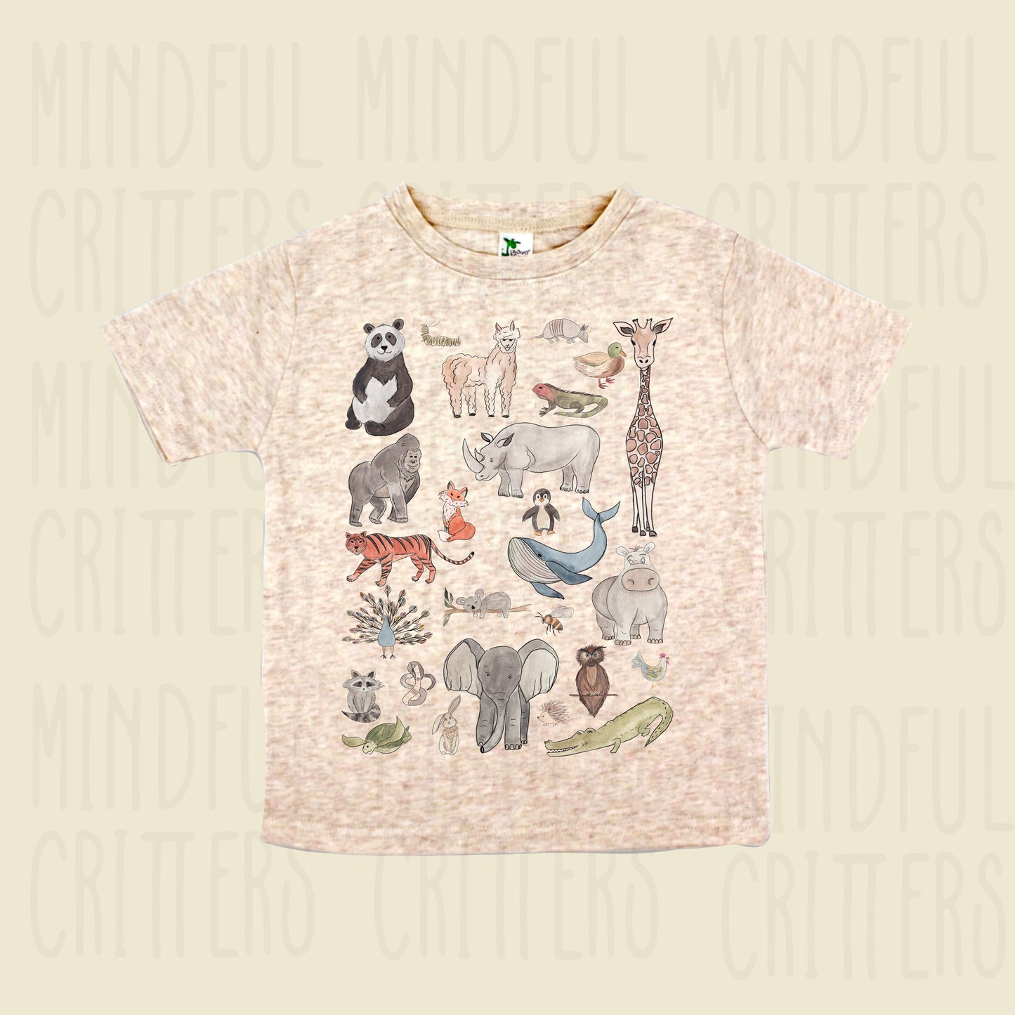 Short Sleeve All Mindful Critters