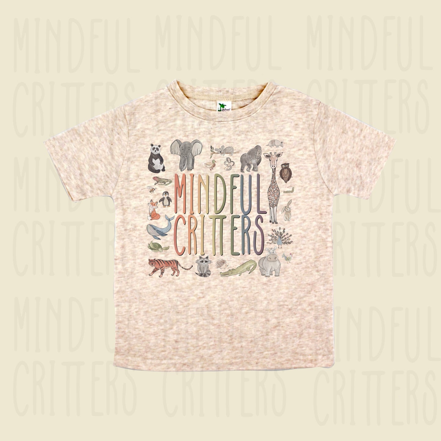 Short Sleeve Mindful Critters Logo Shirt